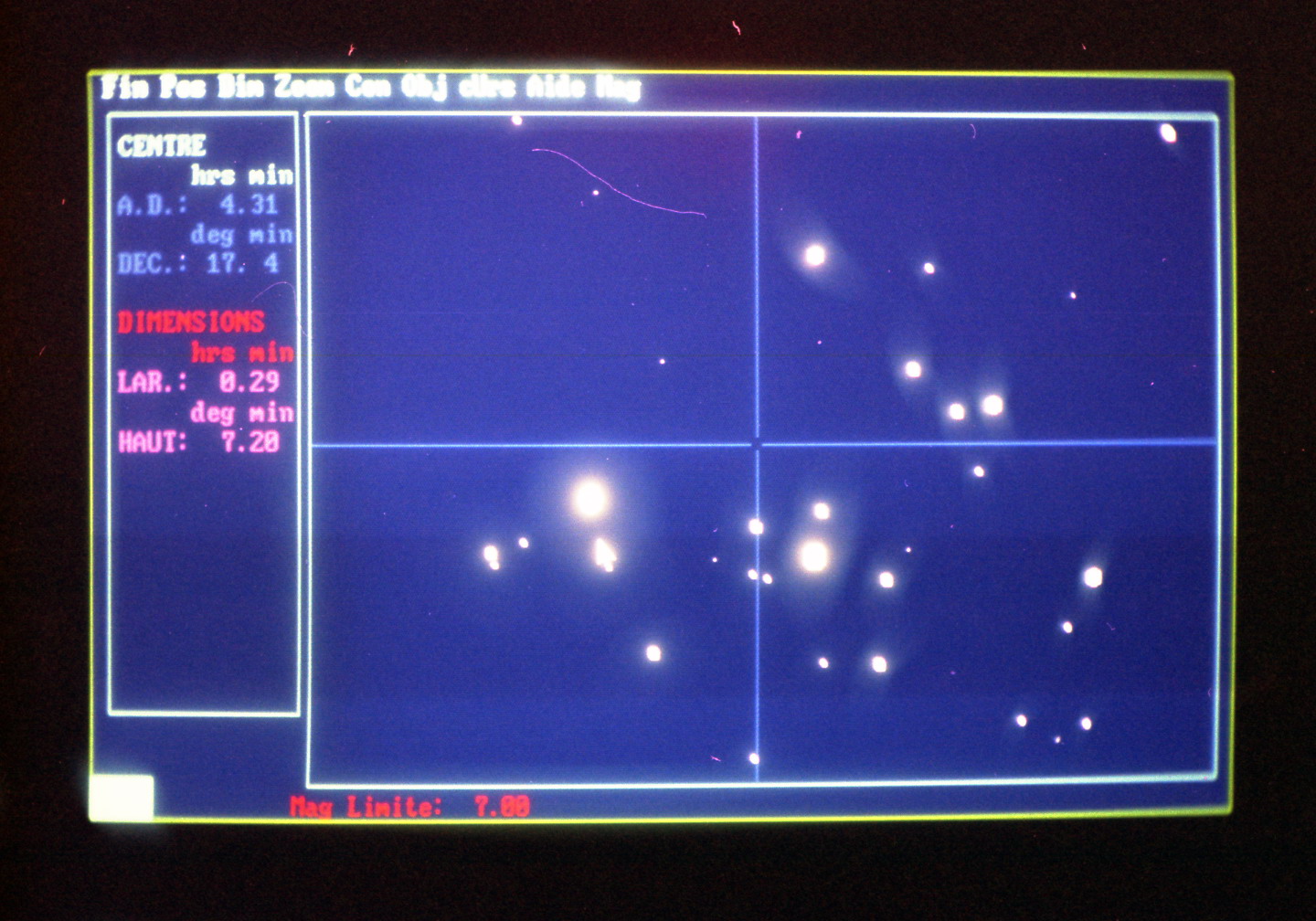 Ciel V1 (Logiciel astronomie)¸en 87!