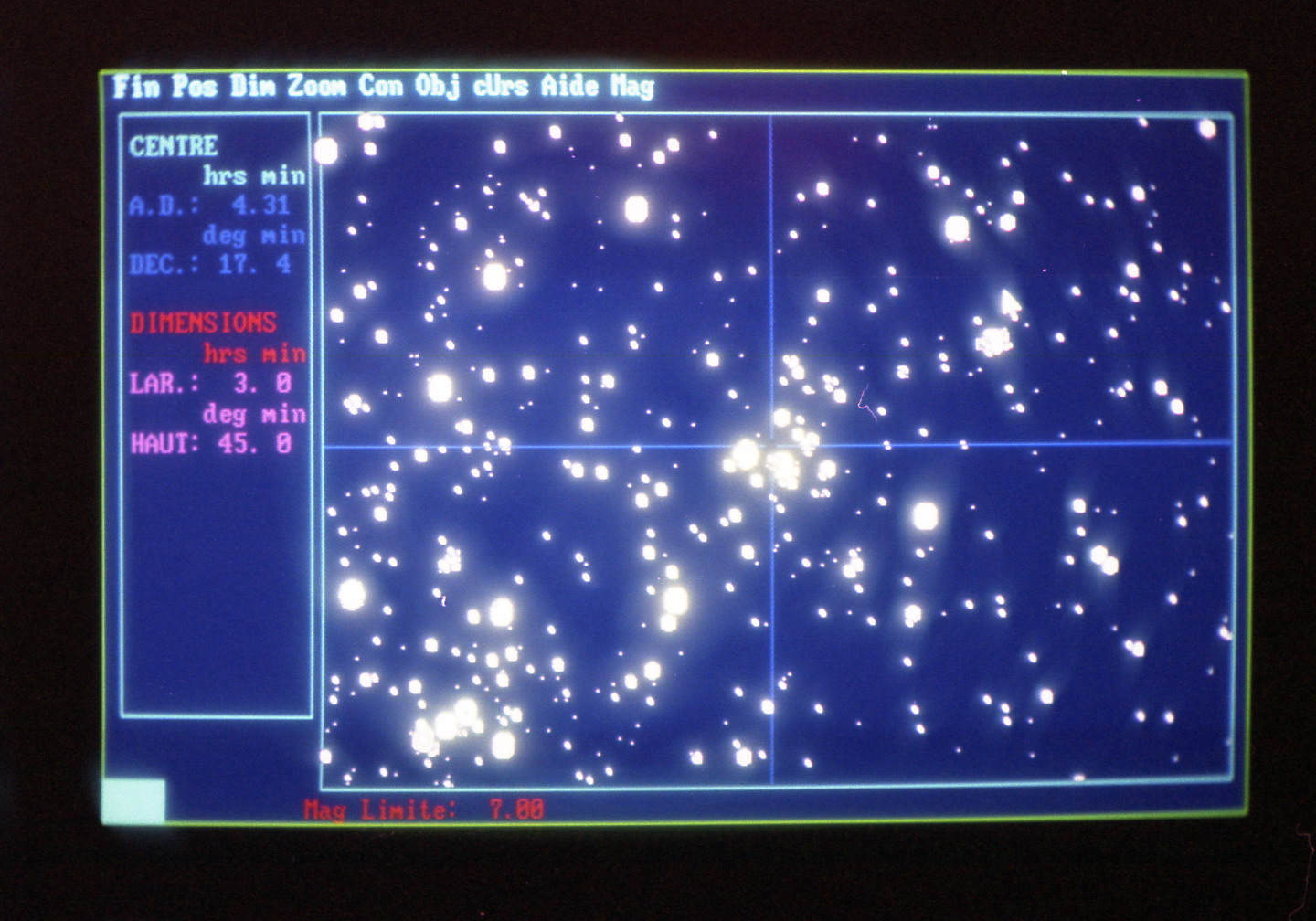 Ciel V1 (Logiciel astronomie)¸en 87!