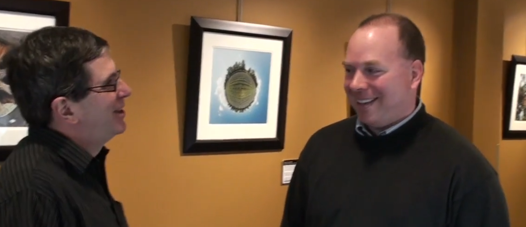 Entrevue de Jean-Pierre Lavoie exposant de petites planètes chez Lozeau