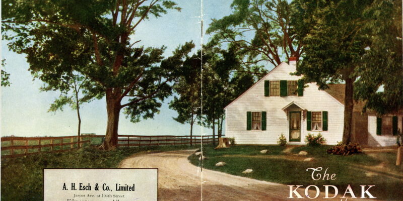 Kodak à la ferme en 1917