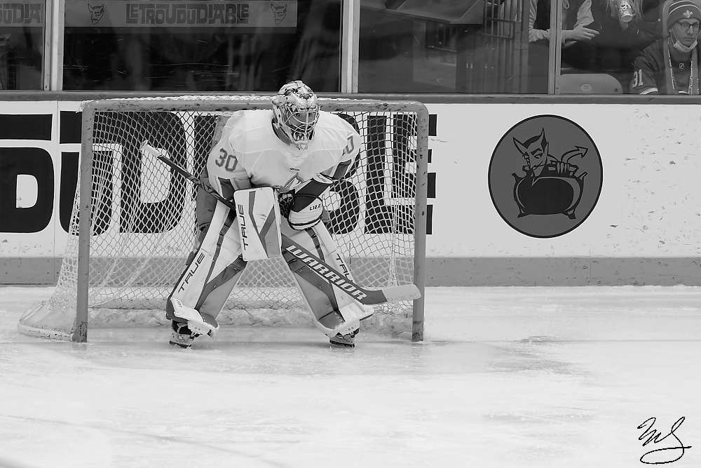 Le gardien des Lions de Trois-Rivières