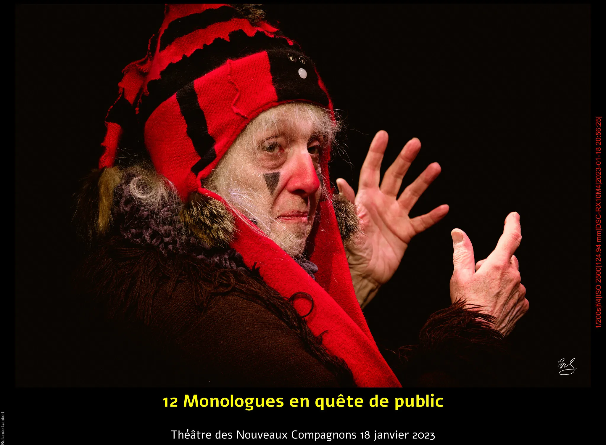 TNC – JANVIER 2023 – 12 MONOLOGUES EN QUÊTE DE PUBLIC