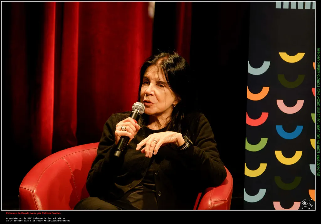 Les belles rencontres de Patricia Powers avec Carole Laure Les belles rencontres de Patricia Powers avec Carole Laure